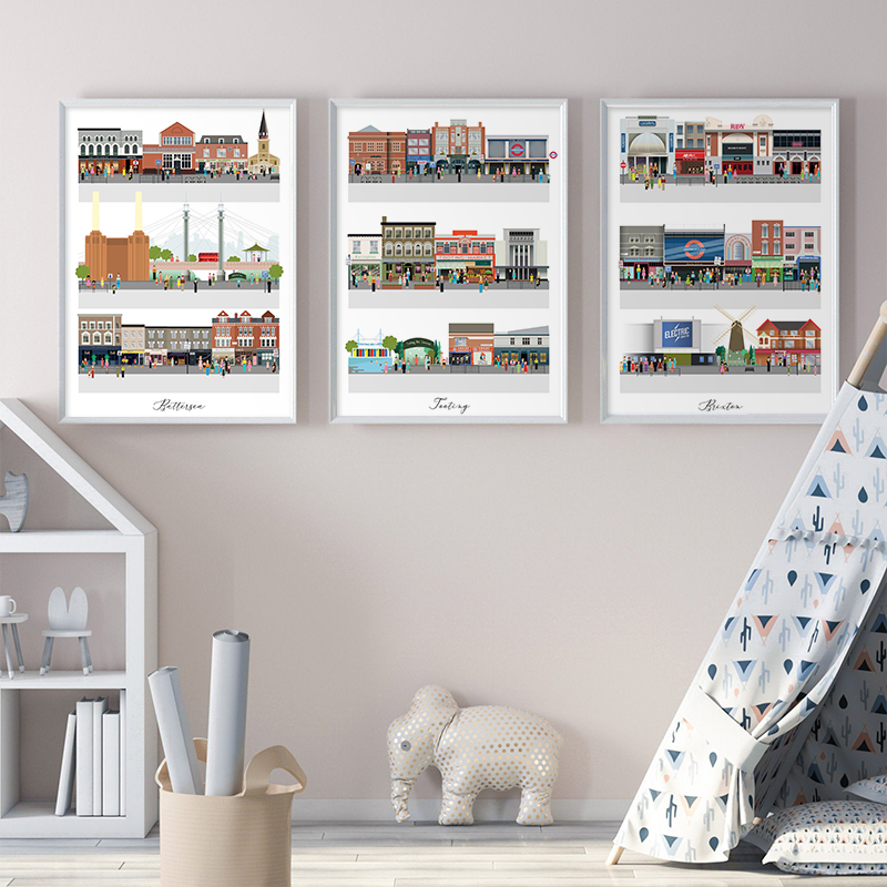 Commercial Printing London - London Commercial Canvas Painting Battersea Brixton
