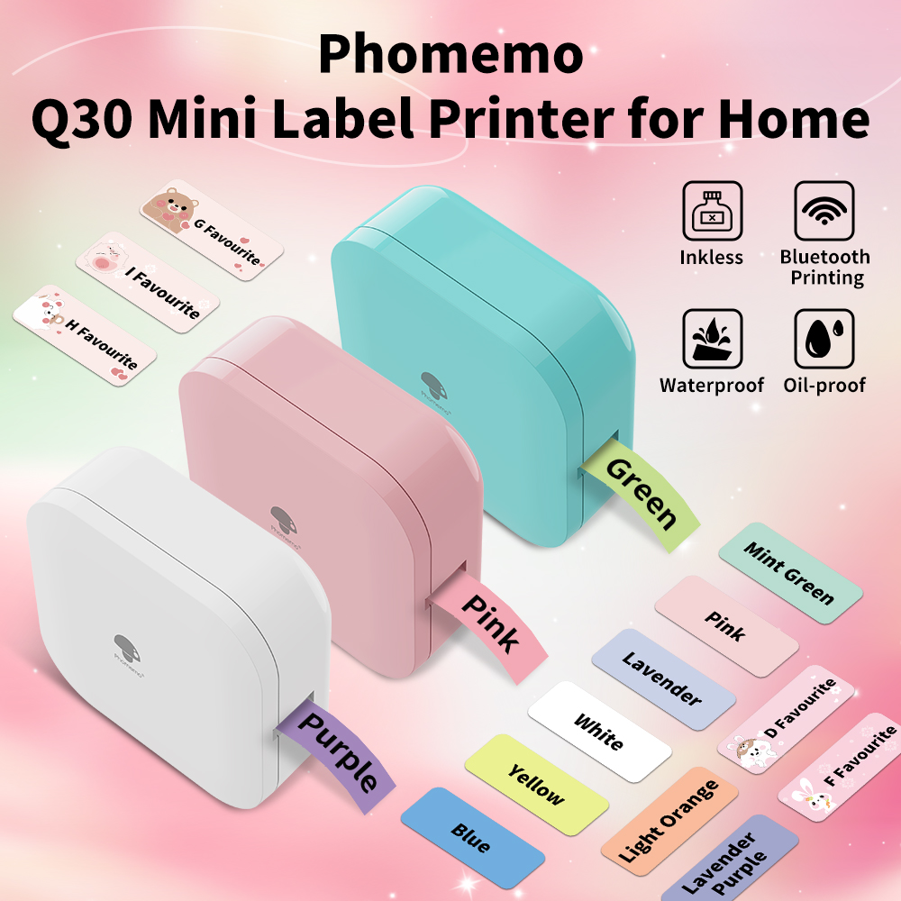 Commercial Printing Press - Phomemo Q30 Wireless Thermal Label Printer