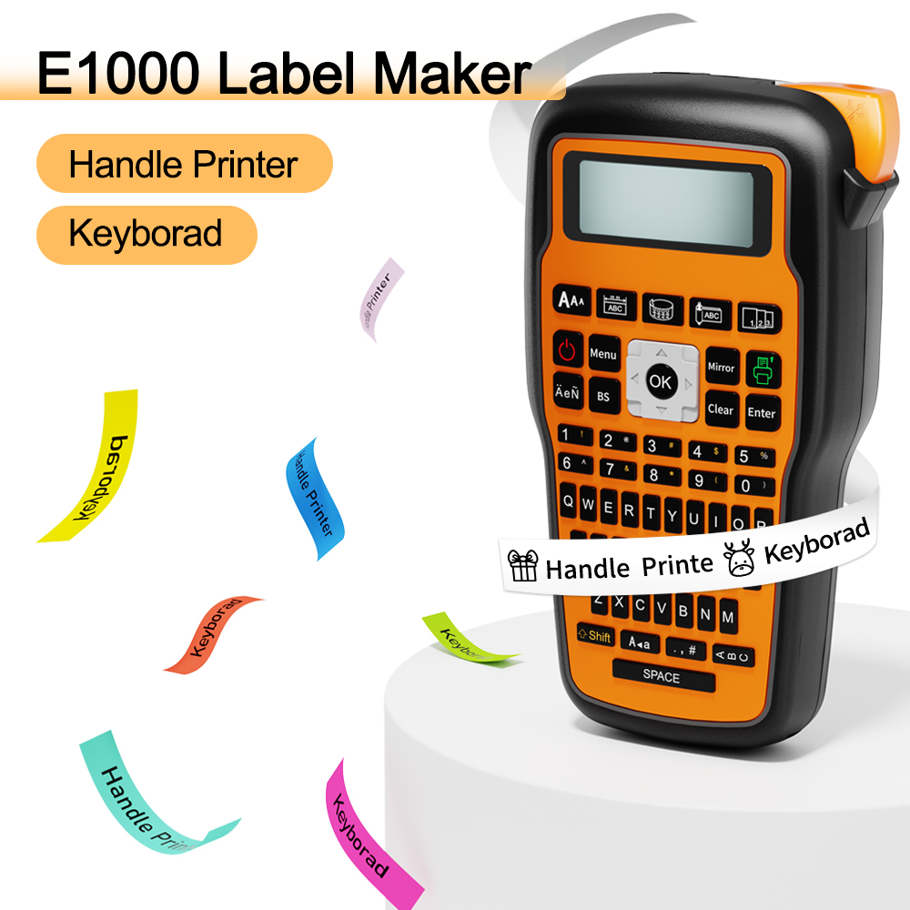Commercial Printing Press - E1000 PRO Label Maker Printer TZ231