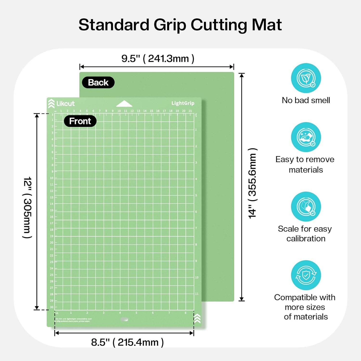 Adhesive Cutting Mats 3-Pack 4 - Plotter Cutting Mat 评论和价格