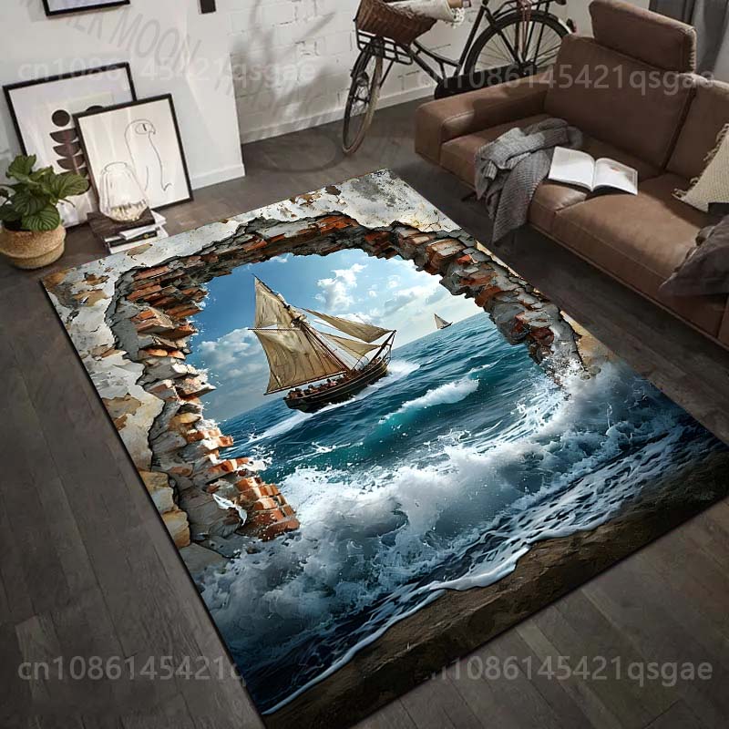 1PC Sailing ship through broke - Commercial Wall Printing Machine 评论和价格