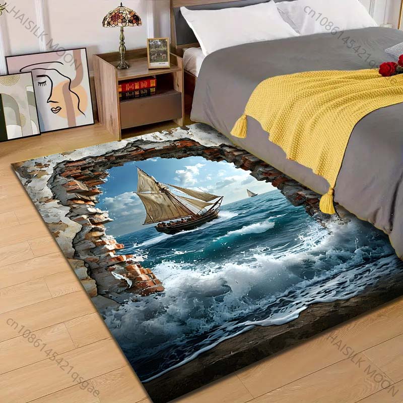 1PC Sailing ship through broke - Commercial Wall Printing Machine 评论和价格