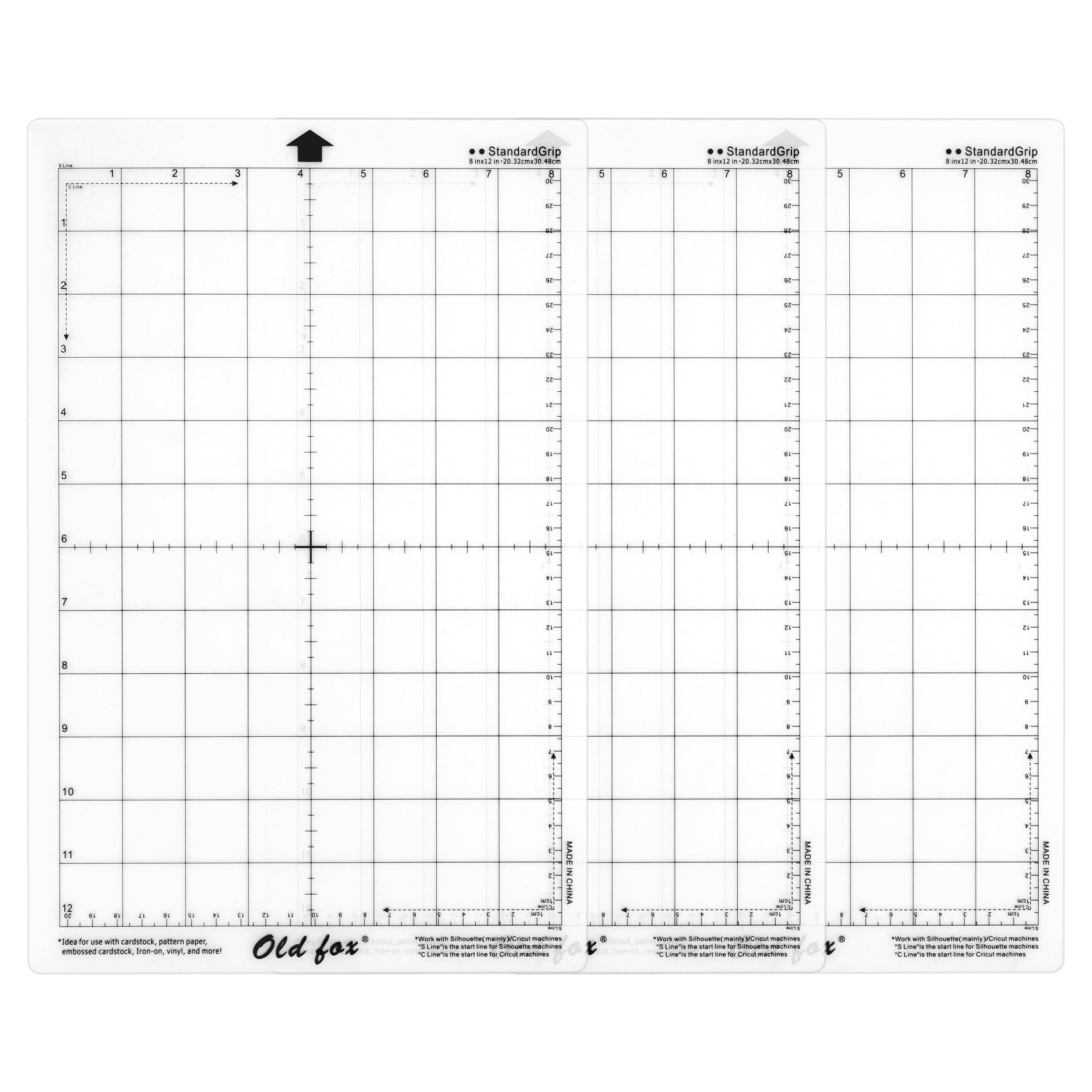 3Pcs Replacement Cutting Mat A - Plotter Cutting Mat 评论和价格