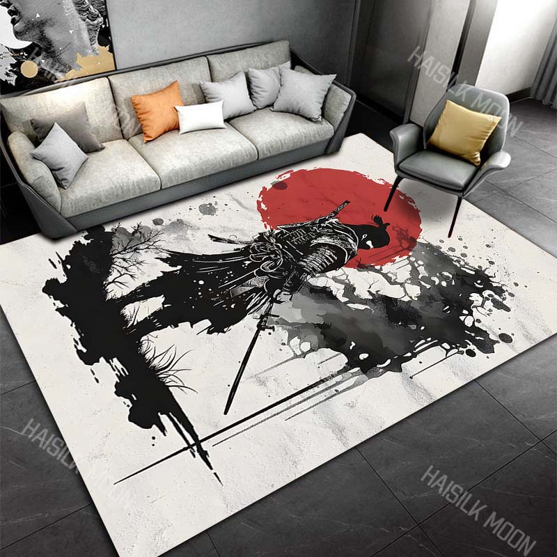 Samurai and red sun ink painti - Commercial Printing Ink 评论和价格