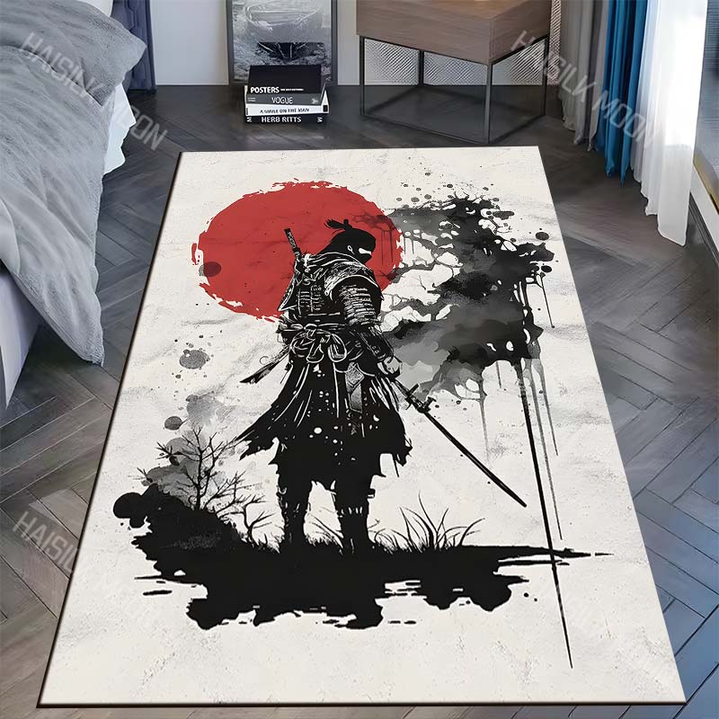 Samurai and red sun ink painti - Commercial Printing Ink 评论和价格