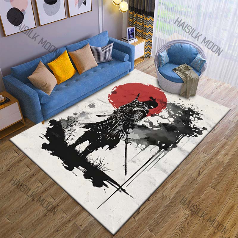Samurai and red sun ink painti - Commercial Printing Ink 评论和价格