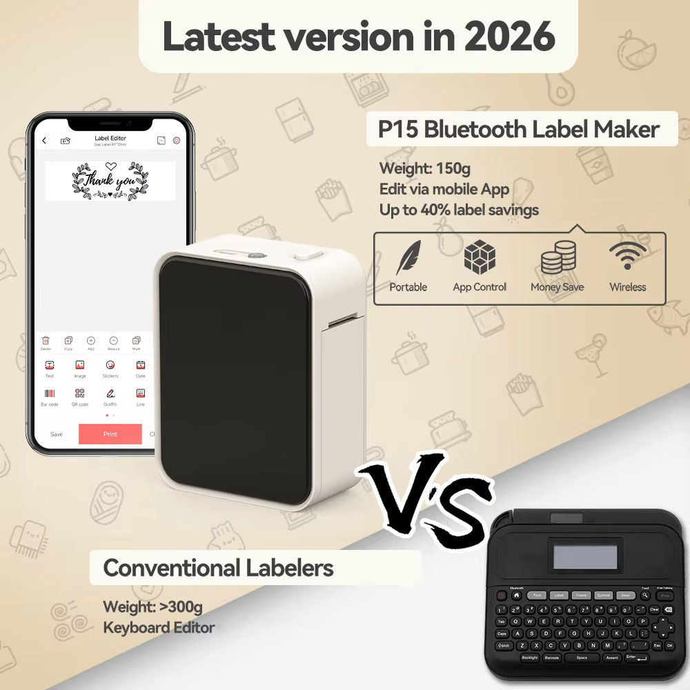 Marklife P15 Portable Thermal  - Commercial Printing Machine Price 评论和价格