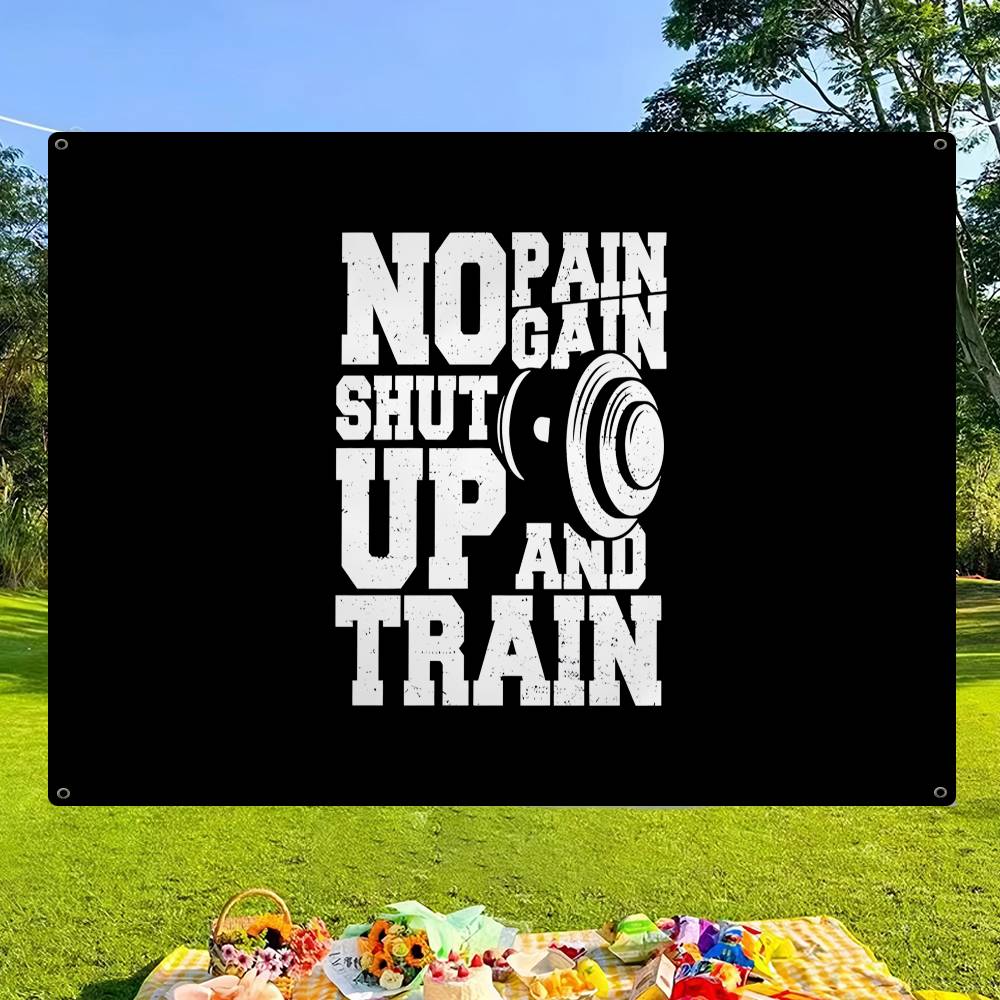 No Pain No Gain GYM Advanced P - Commercial Printing Companies Usa 评论和价格