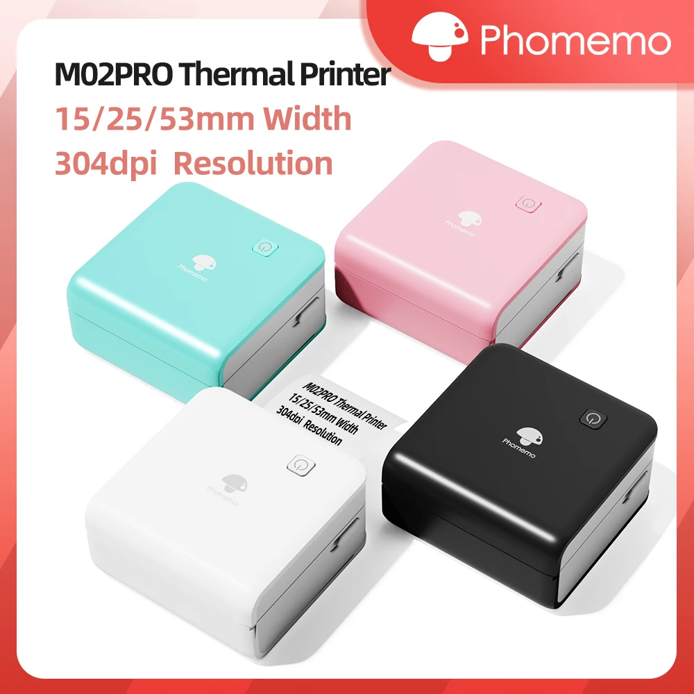 Phomemo M02Pro Mini Portable P - Commercial Printing Press 评论和价格