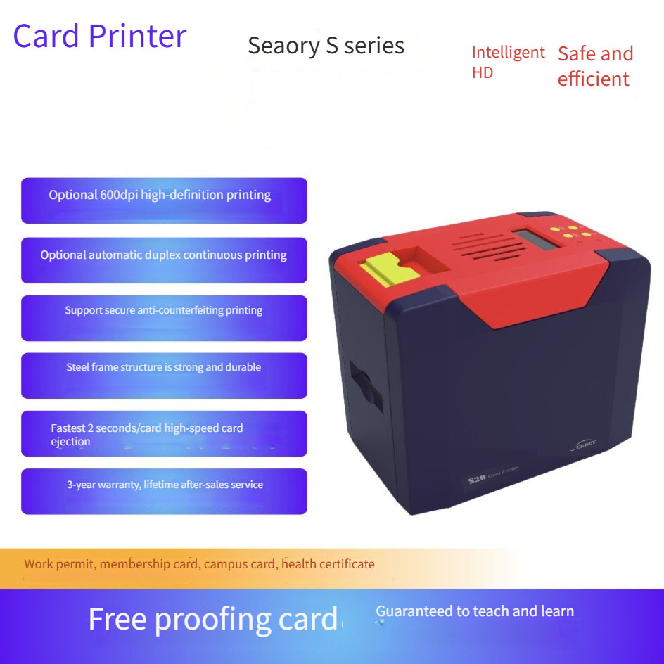 ID PVC Card Printer Machine Ma - Commercial Ribbon Printing Machine 评论和价格