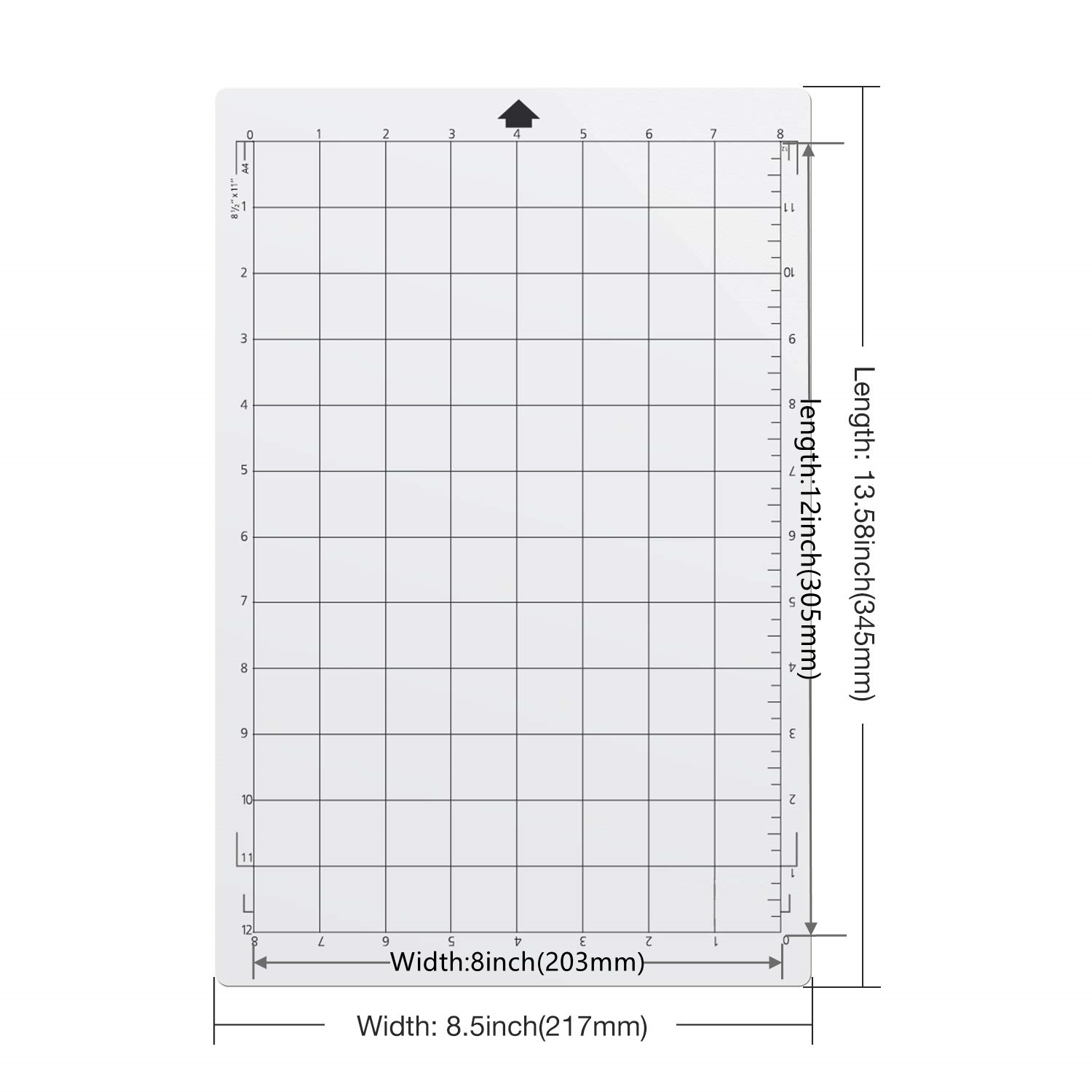 3/5 Psc Cutting Mat for Silhou - Plotter Cutting Mat 评论和价格