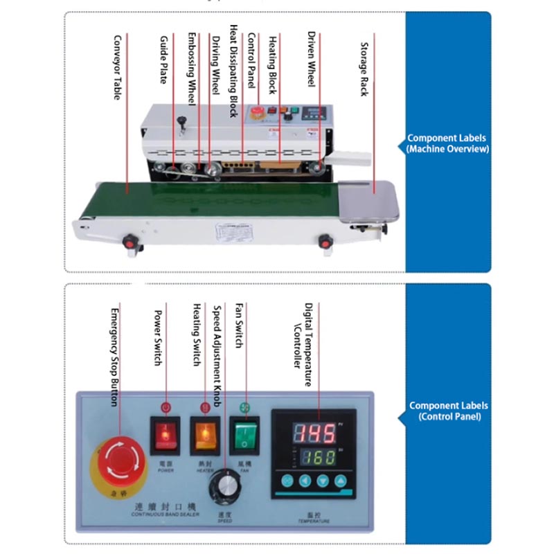 Food Bag Continuous Sealing Ma - Commercial Printing And Packaging 评论和价格