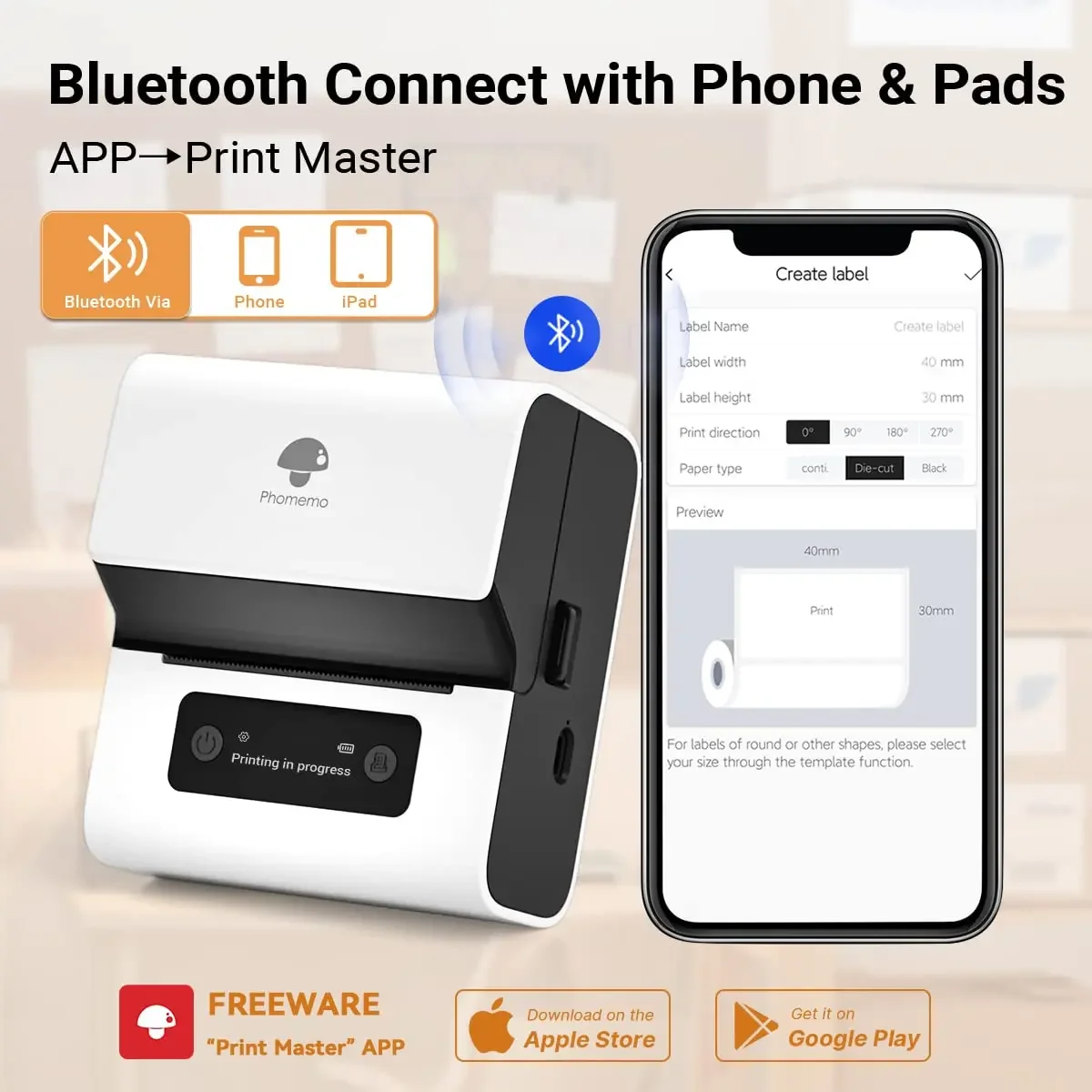 Phomemo M221 Portable Printer  - Commercial Printing Press 评论和价格