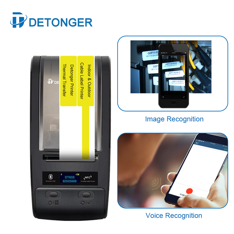 DETONGER DT60S Portable Therma - Commercial Ribbon Printing Machine 评论和价格