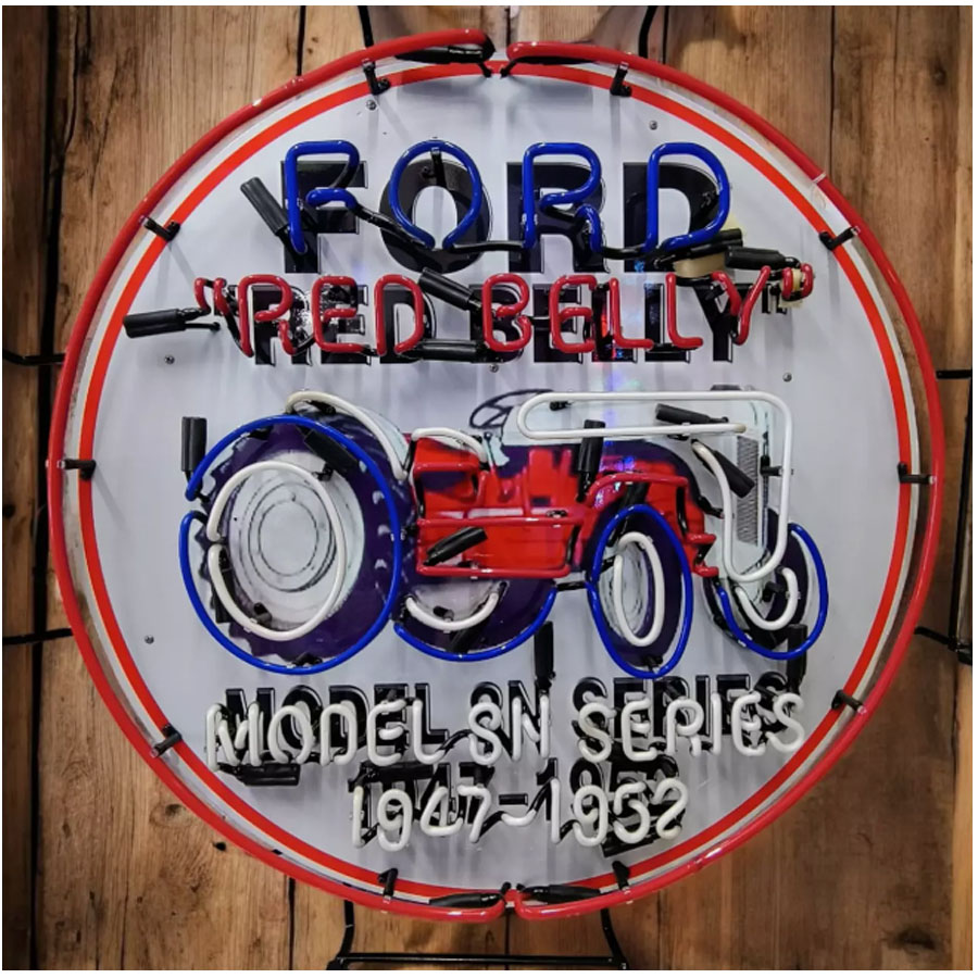 For Red Belly Neon Sign Tracto - Commercial Printing Ink 评论和价格