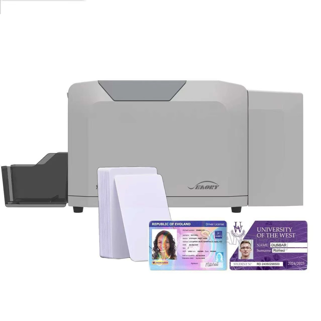 Seaory S28 Plastic PVC ID Card - Commercial Ribbon Printing Machine 评论和价格